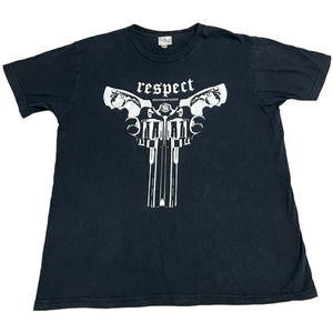 Smith & Wesson Black Graphic T-Shirt Size XL Crew Neck Short Sleeve